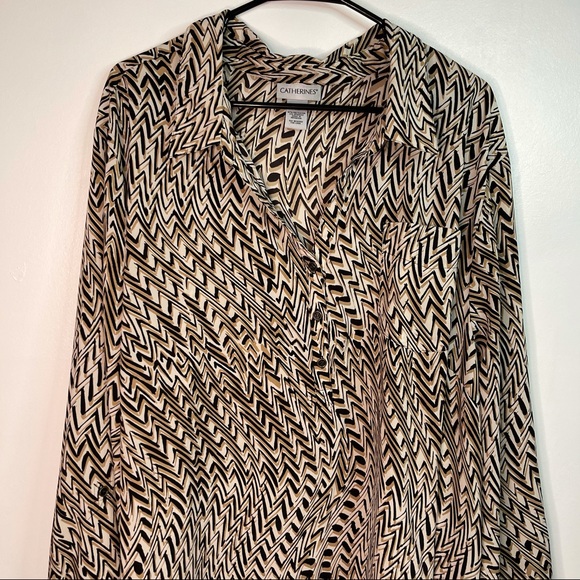 Catherine’s Animal Print Shirt - Picture 2 of 7